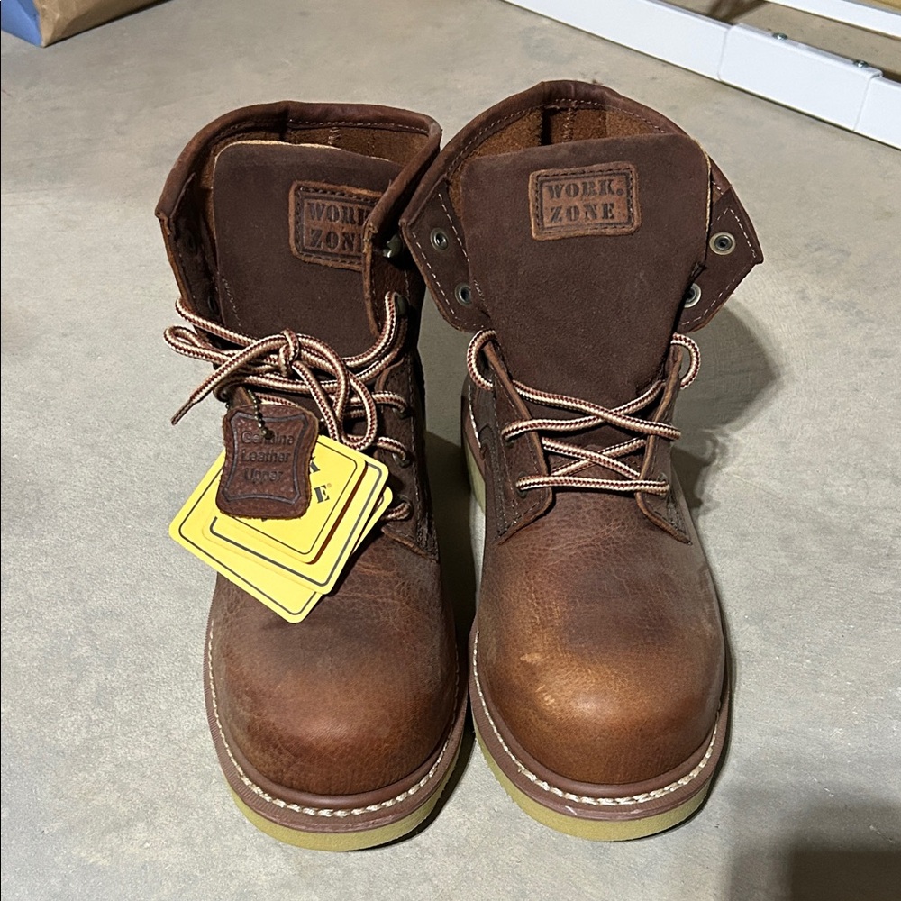 Brown Leather Men's Boots